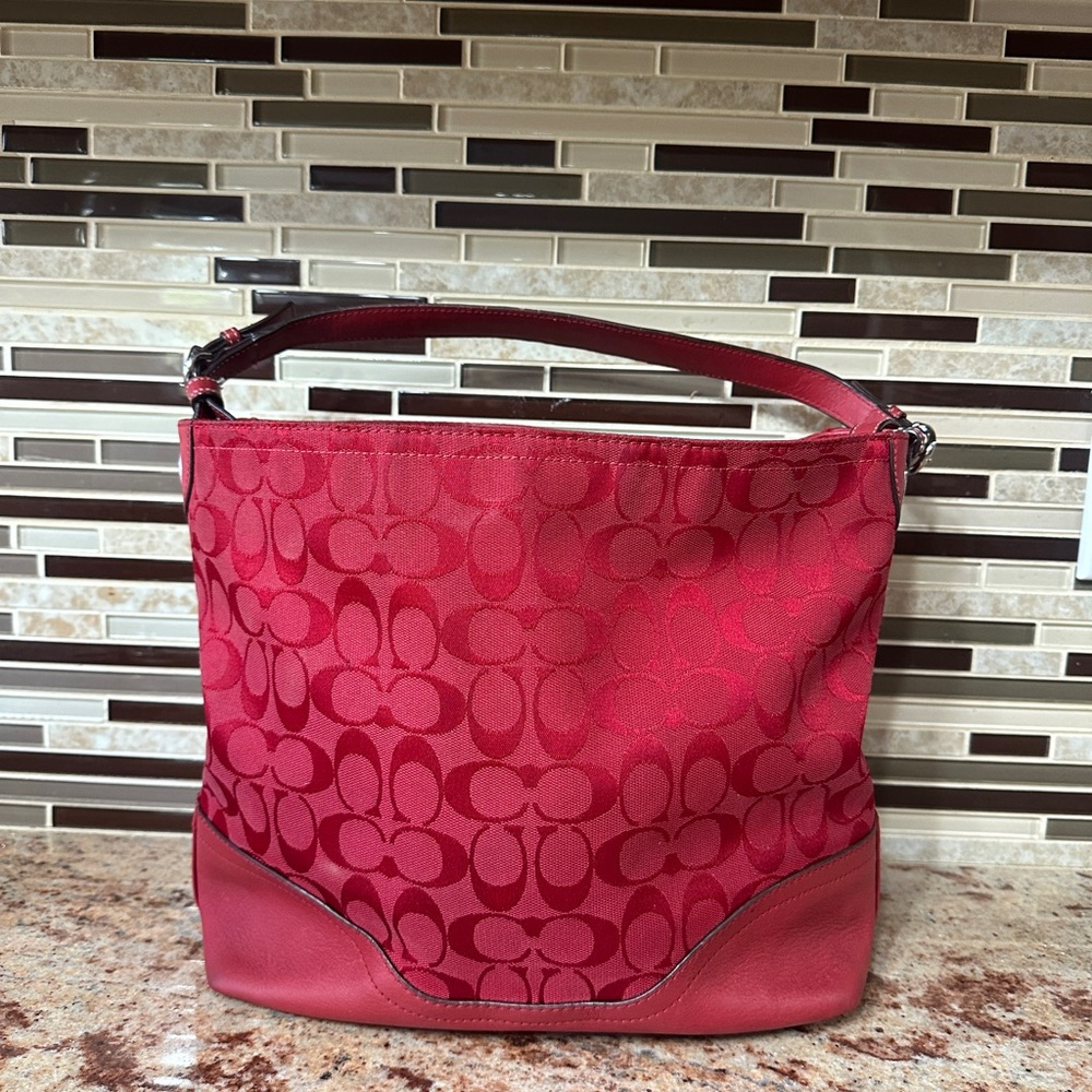 COACH vintage tote bag.